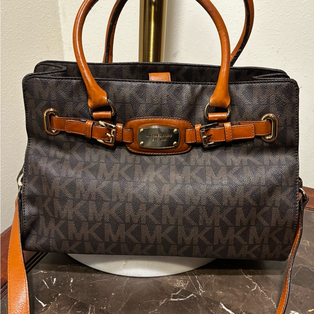 Michael Kors Brown Signature Tote